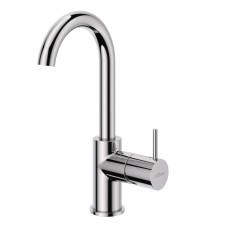 Смеситель для раковины однорычажный, без донного клапана CEZARES LEAF-LSM-A-L-01-W0