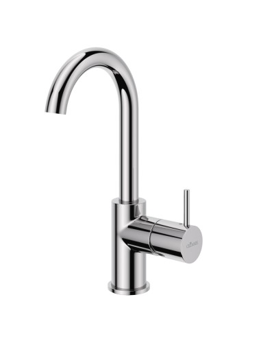 Смеситель для раковины однорычажный, без донного клапана CEZARES LEAF-LSM-A-L-01-W0