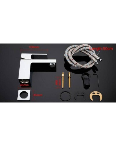 Смеситель для раковины Gappo G39 G1039 Хром