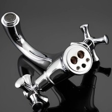 Смеситель для раковины Gappo G42 G1042 Хром