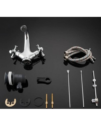 Смеситель для раковины Gappo G42 G1042 Хром