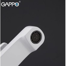 Смеситель для раковины Gappo G02-8 G1002-8 Белый Хром