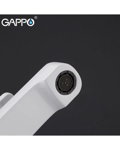 Смеситель для раковины Gappo G02-8 G1002-8 Белый Хром