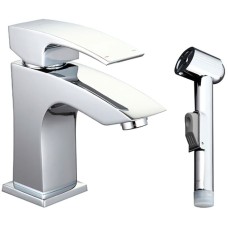 Смеситель для раковины Gappo G07 G1207 с гигиеническим душем Хром