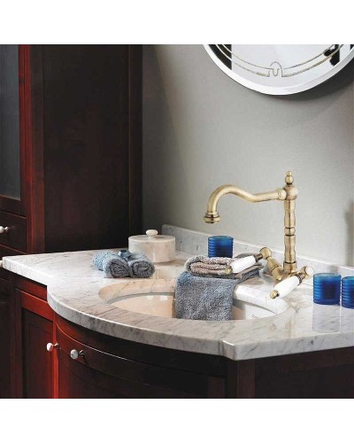 Смеситель для раковины Cezares First-LS2-02-Bi Бронза