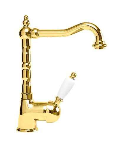 Смеситель для раковины Cezares Elite ELITE-LSM2-03/24-Bi Золото 24 карат