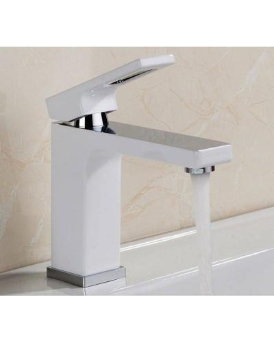 Смеситель для раковины Gappo G17-8 G1017-8 Белый Хром