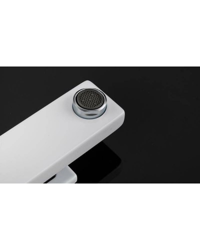 Смеситель для раковины Gappo G17-8 G1017-8 Белый Хром