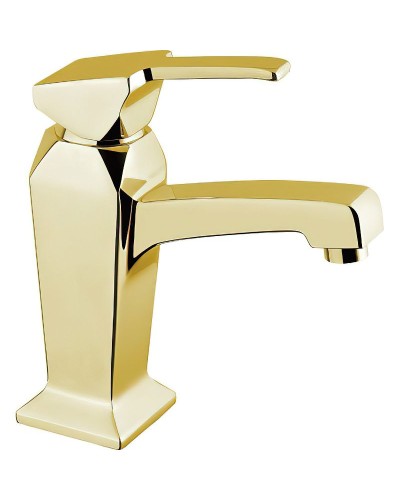Смеситель для раковины Cezares Legend-LSM2-03/24 Золото 24 карат