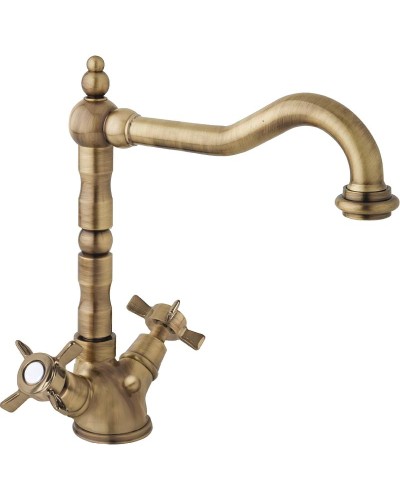 Смеситель для раковины Cezares Lord-LS2-02 Бронза