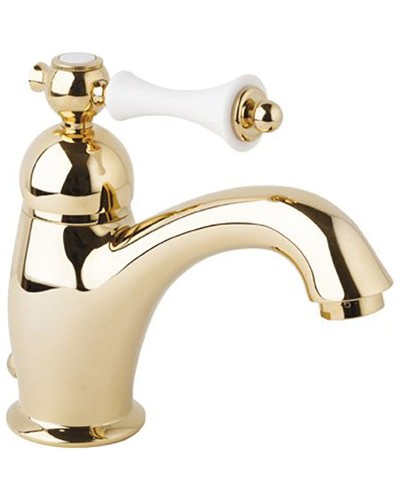 Смеситель для раковины Cezares Margot MARGOT-LSM1-03/24-Bi Золото 24 карат