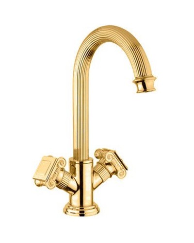 Смеситель для раковины Cezares Olimp LS2 OLIMP-LS2-03/24-O Золото 24 карат