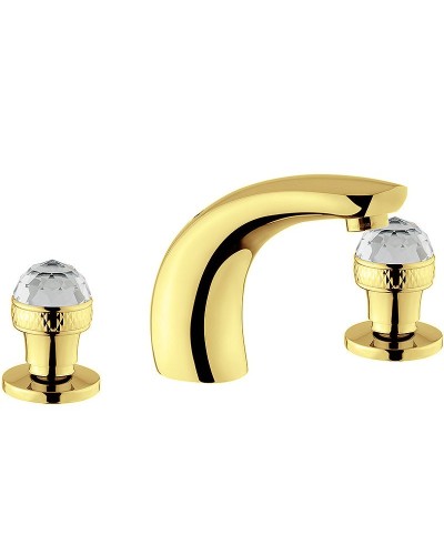 Смеситель для раковины Migliore Axo 27114 Золото