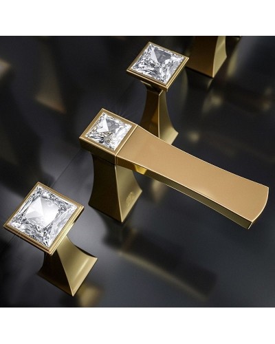 Смеситель для раковины Migliore Opera 19055 Золото