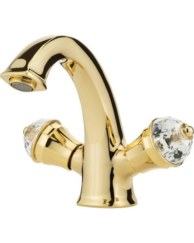 Смеситель для раковины Migliore Korona 27330 Золото