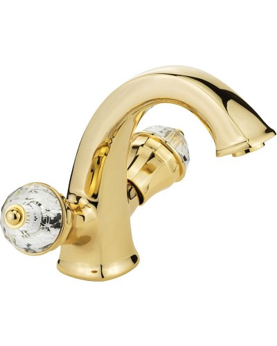 Смеситель для раковины Migliore Korona 27330 Золото