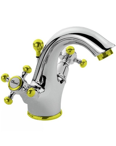 Смеситель для раковины Migliore Lady 18841 Хром Золото