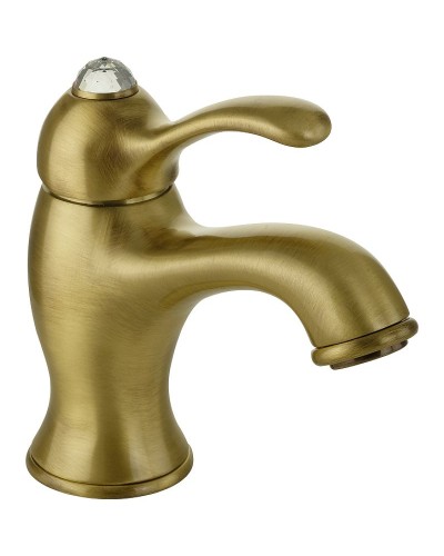 Смеситель для раковины Migliore Lem Swarovski 18877 Бронза