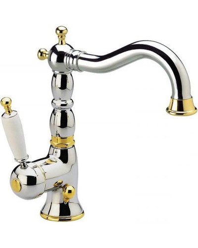 Смеситель для раковины Migliore Oxford 19158 Хром Золото