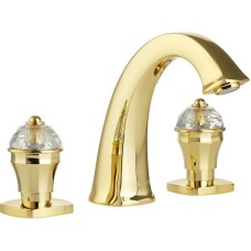 Смеситель для раковины Migliore Korona 27329 Золото