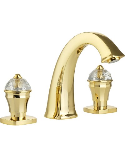 Смеситель для раковины Migliore Korona 27329 Золото