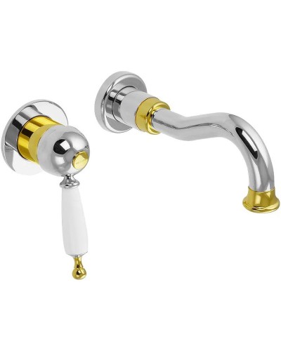 Смеситель для раковины Migliore Oxford 19156 Хром Золото