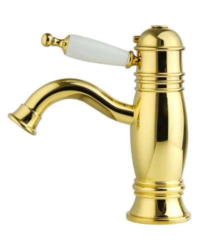 Смеситель для раковины Migliore Oxford 19175 с термостатом Золото