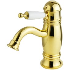 Смеситель для раковины Migliore Oxford 19175 с термостатом Золото