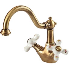 Смеситель для раковины Migliore Provance 19466 Бронза