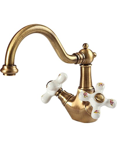 Смеситель для раковины Migliore Provance 19466 Бронза