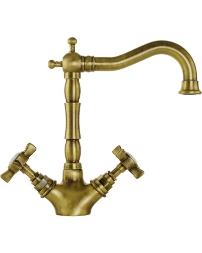 Смеситель для раковины Migliore Princeton 19349 Бронза