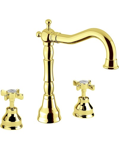 Смеситель для раковины Migliore Princeton 19380 Золото