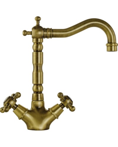 Смеситель для раковины Migliore Revival 19492 Бронза