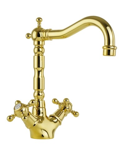 Смеситель для раковины Migliore Revival 19514 Золото