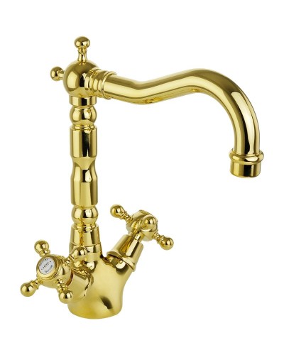 Смеситель для раковины Migliore Revival 19514 Золото