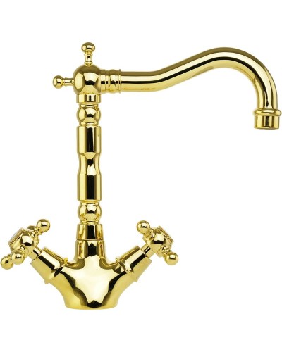 Смеситель для раковины Migliore Revival 19514 Золото