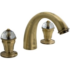 Смеситель для раковины Migliore Prestige Crystal 30859 Бронза