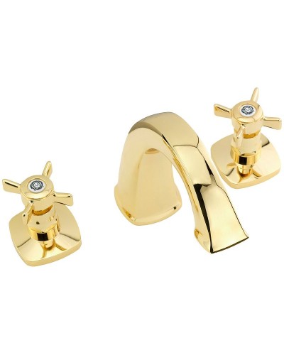 Смеситель для раковины Migliore Korona 28508 Золото