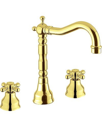 Смеситель для раковины Migliore Revival 19515 Золото
