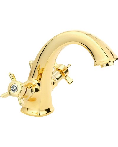 Смеситель для раковины Migliore Korona 28509 Золото