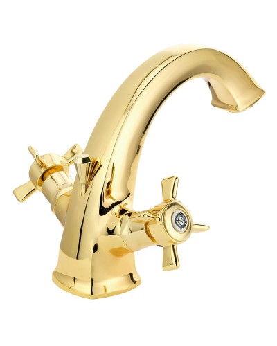 Смеситель для раковины Migliore Korona 28509 Золото