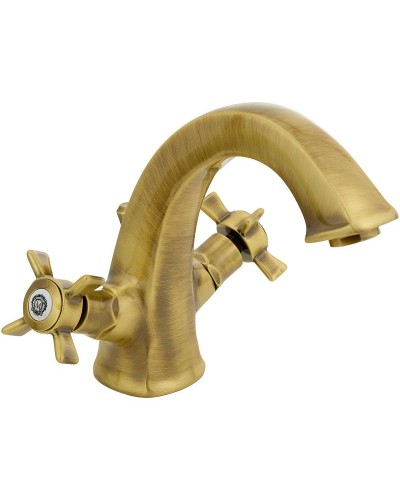 Смеситель для раковины Migliore Korona 28502 Бронза