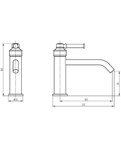 Смеситель для раковины Migliore Ermitage Mini 30174 Хром