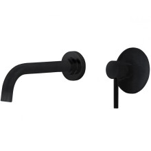 Смеситель для раковины Abber Wasser Kreis AF8112B Черный матовый