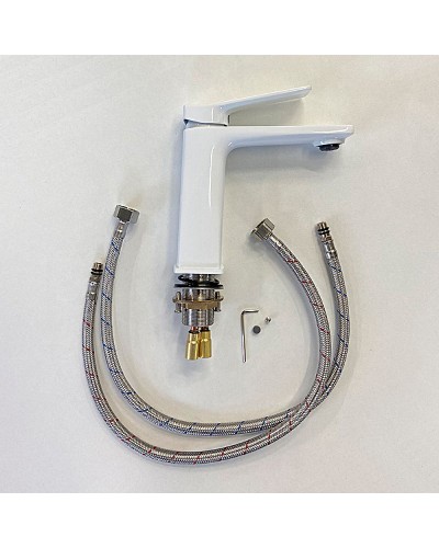 Смеситель для раковины Comforty FC071A-CKBT 00-00006495 Белый