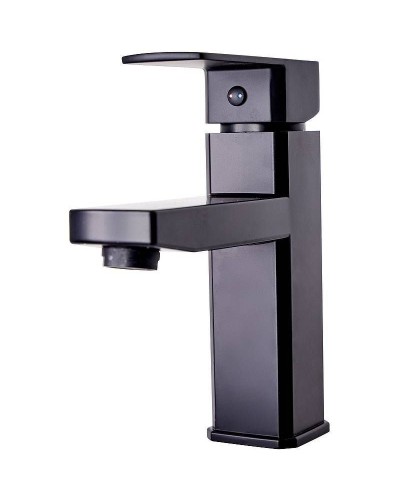 Смеситель для раковины Orange OneLife P06-021b Черный матовый