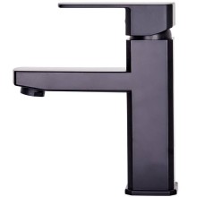 Смеситель для раковины Orange OneLife P06-021b Черный матовый