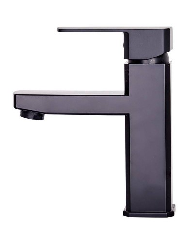 Смеситель для раковины Orange OneLife P06-021b Черный матовый