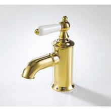 Смеситель для раковины Bravat Art F175109G Золото