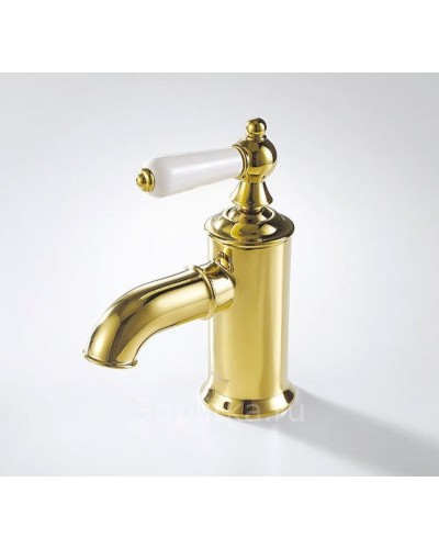 Смеситель для раковины Bravat Art F175109G Золото